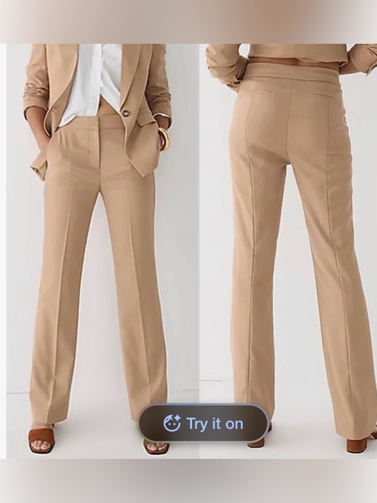 J. Crew Pants - J. Crew Willa Pant - Italian City Wool - Size 8